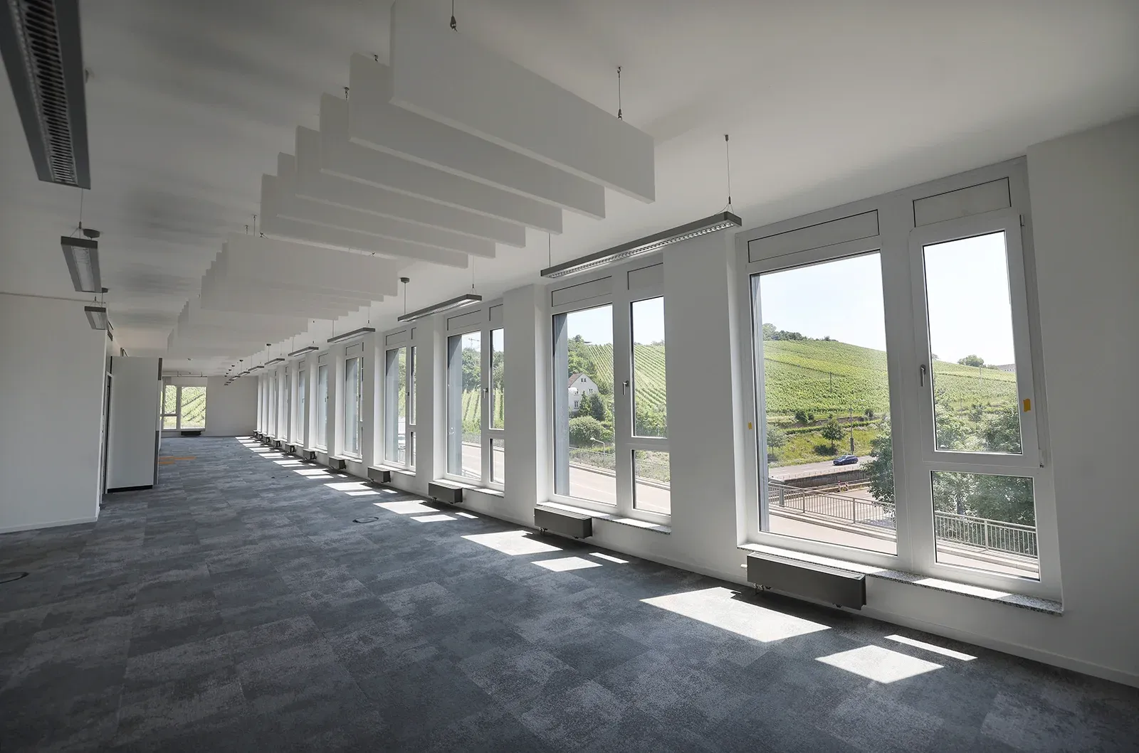 Musterfläche, Oasis II, Büroflächen am Pragsattel, Stuttgart